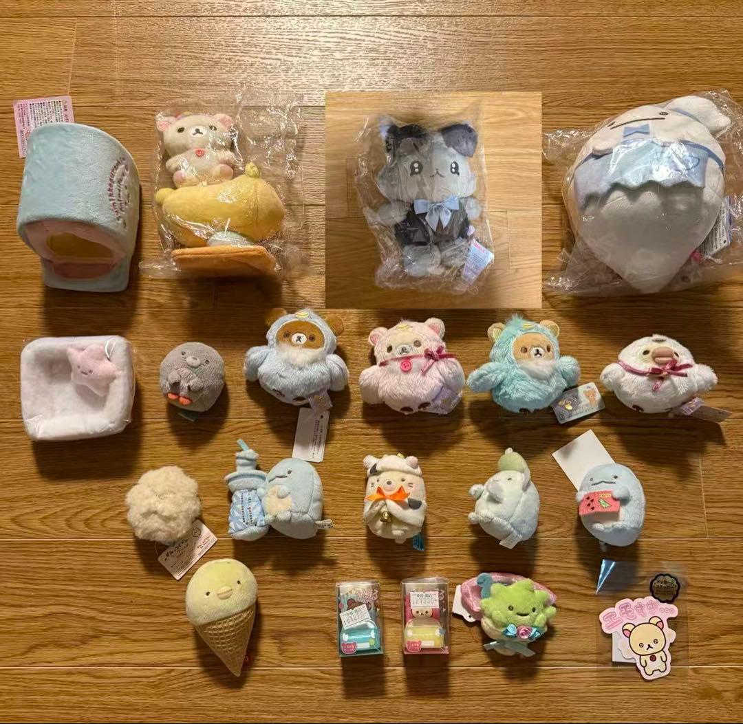 リラックマ コリラックマ キイロイトリ ぬいぐるみ マスコット まとめ セット