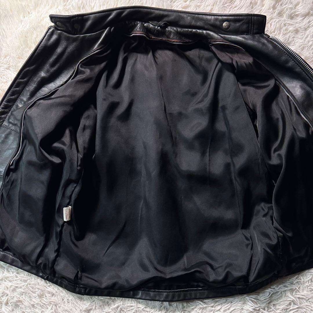 ワ*ズ様 【米国製】schott ライダースジャケット　シングル 641 黒　本