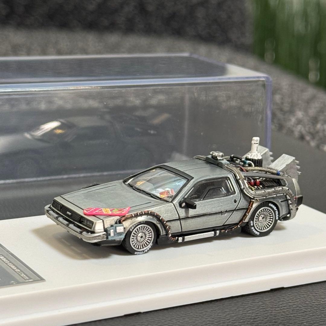 デロリアン Ⅱ カスタム品 1/64 MJモデル バックトゥザフューチャー②
