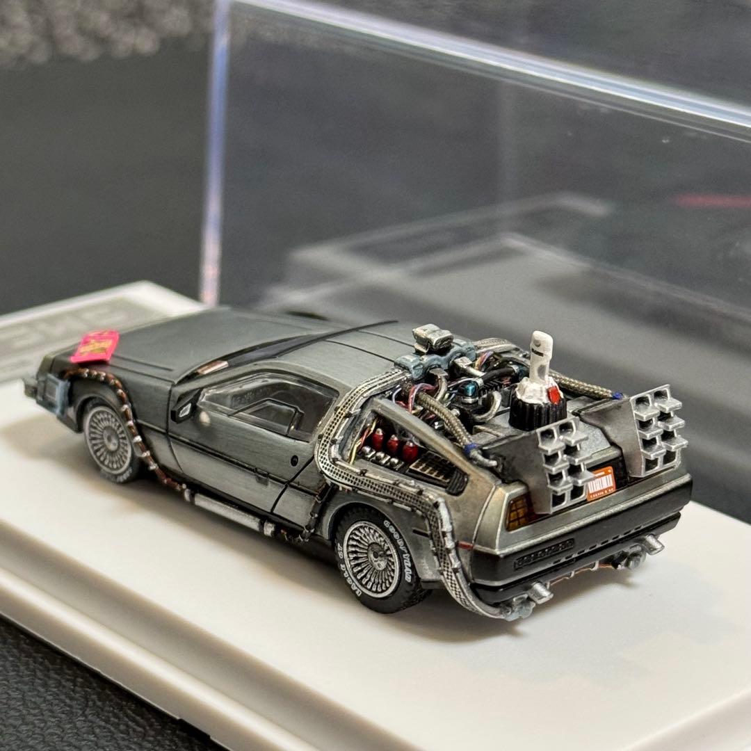 デロリアン Ⅱ カスタム品 1/64 MJモデル バックトゥザフューチャー②