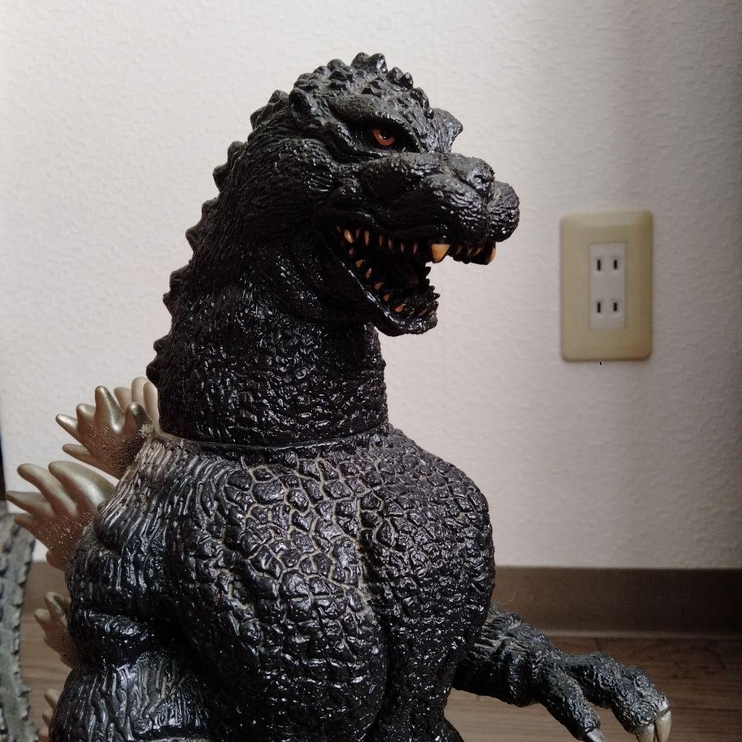 【希少レア】ゴジラフィギュア 1991年製 バンダイ 東宝 約37cm