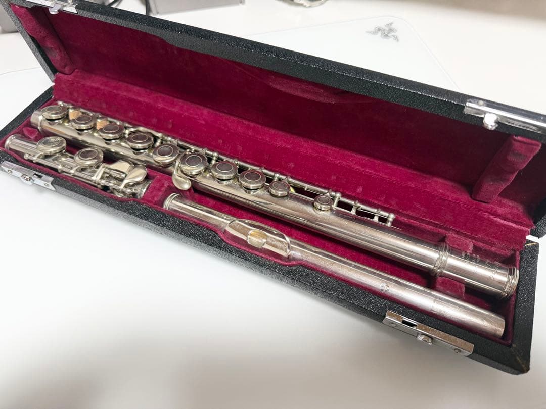 ムラマツ フルート M-120（頭部管銀製）フルリペア済み
