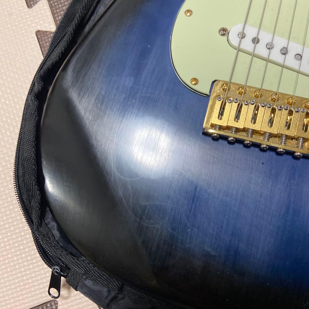 Bill Lawrenceストラト グラデーションブルー コンポーネント軽量