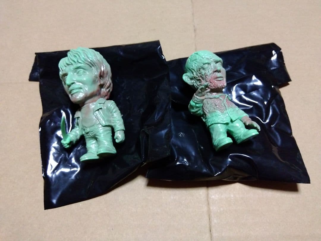 ゾンビ　ソフビ　暴走族　ネルシャツゾンビ　フィギュア　ジョージ・A・ロメロ