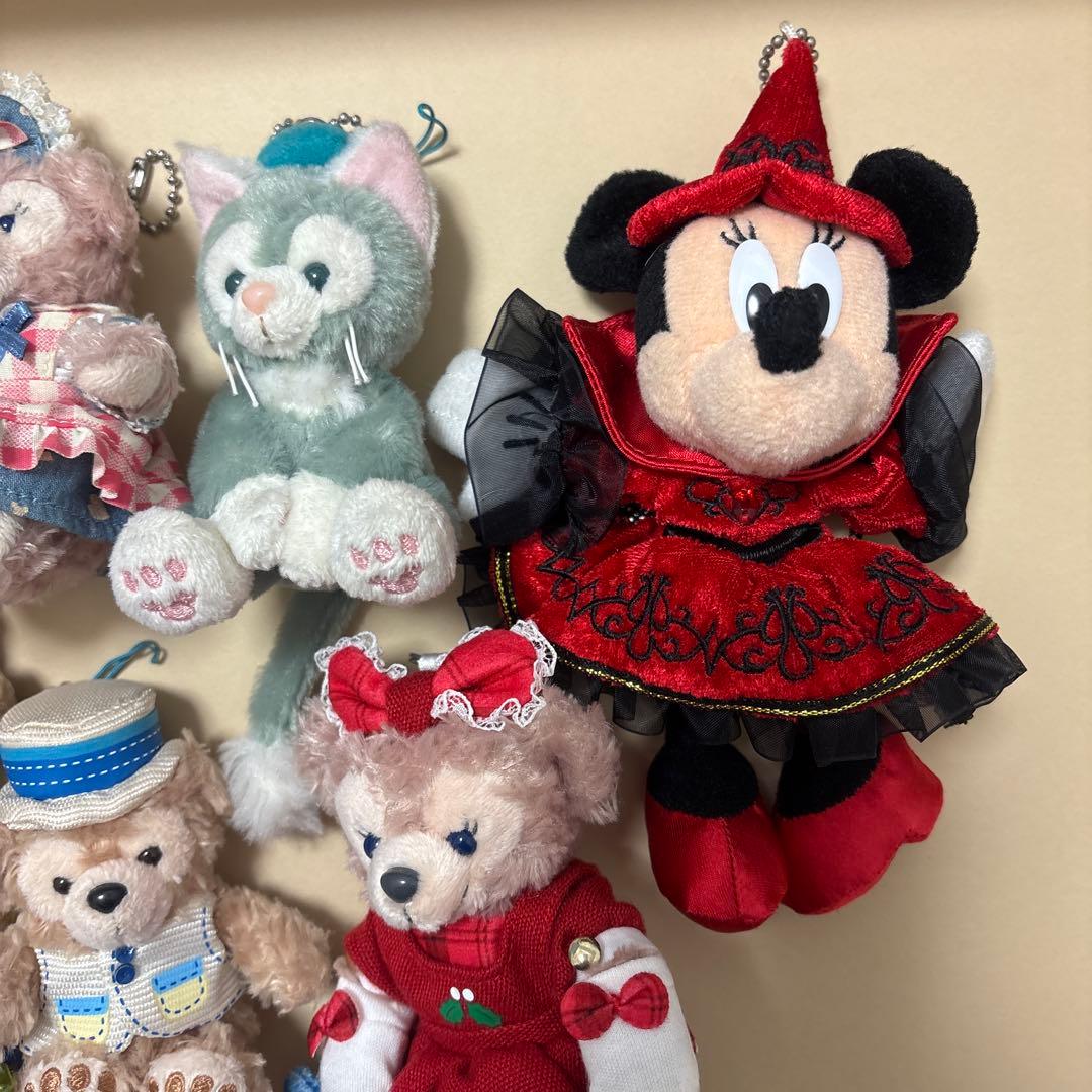 ダッフィー シェリーメイ ぬいば ストラップ ミニー クリスマス ハロウィン