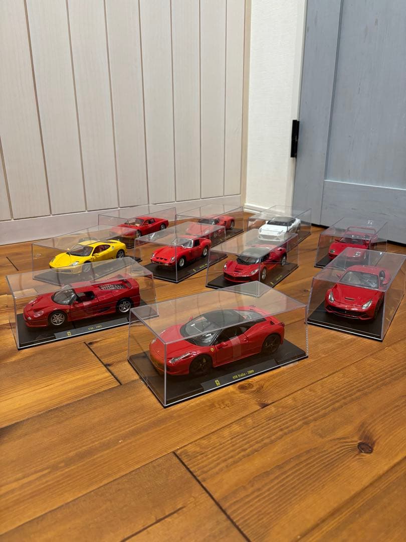 ディアゴスティーニ　Ferrari ミニカー 10台セット ブック付き値下げ！！