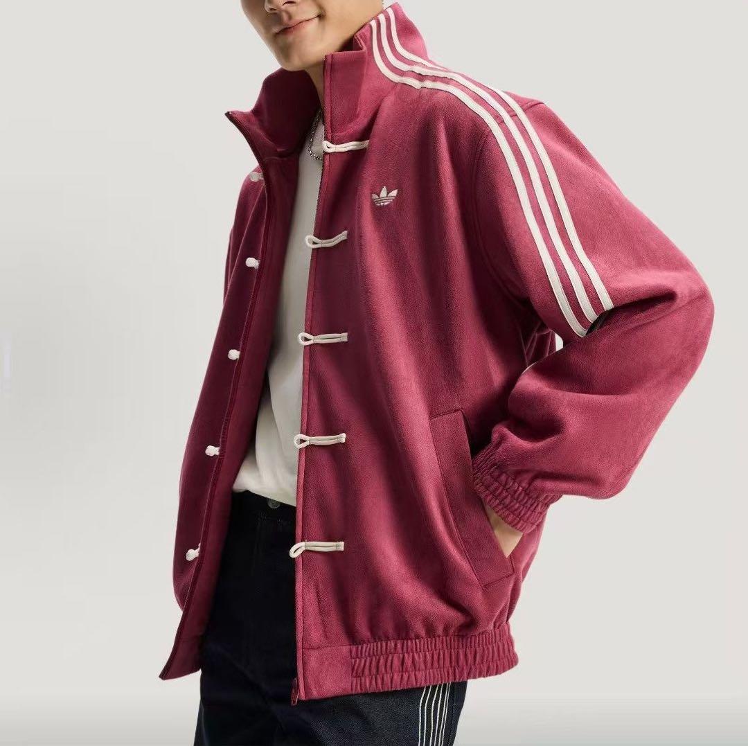adidasアディダス 中国限定 蛇年トラックジャケット 赤Lサイズ”