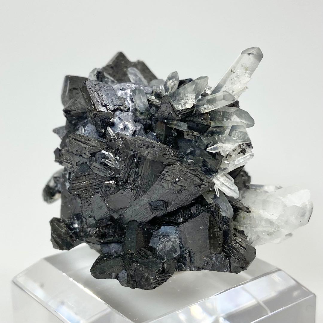 スファレライト　ガレナ　クォーツ　鉱物標本　原石　天然石　ストーン　共生標本