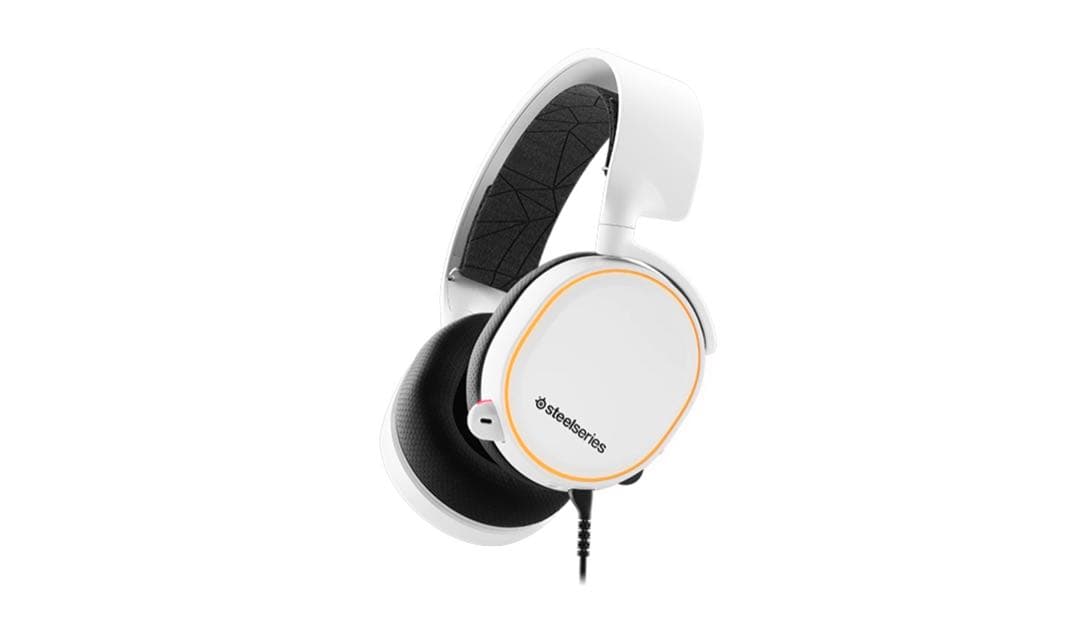 SteelSeries ゲーミングヘッドセット ホワイト