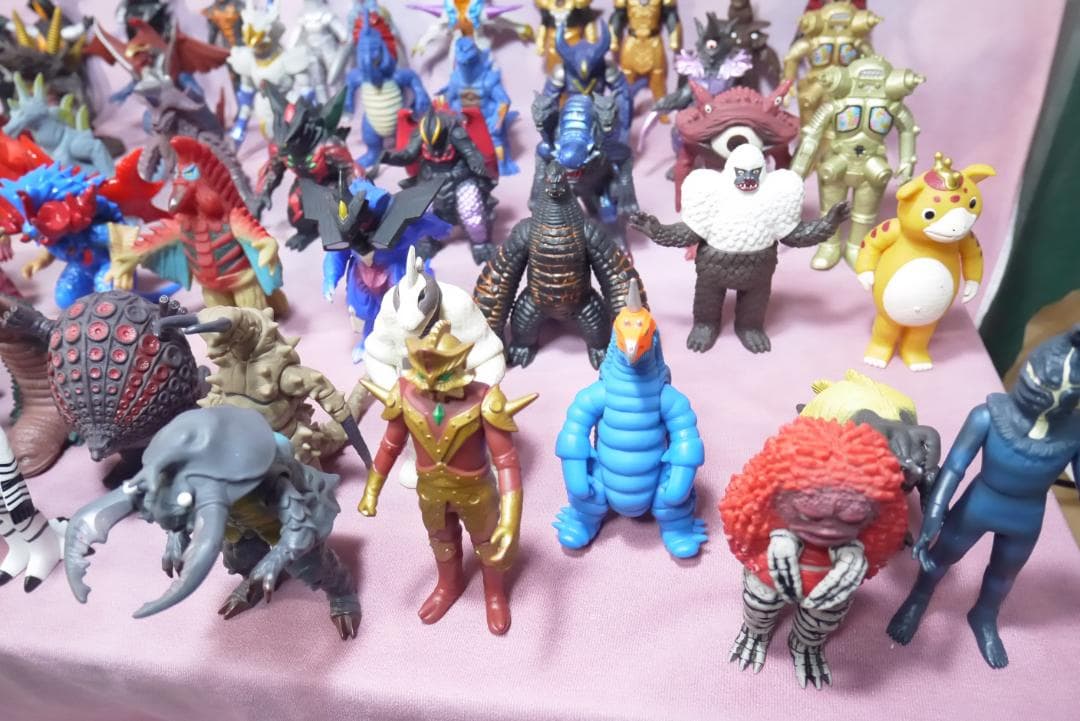ウルトラ怪獣シリーズ500　怪獣　ソフビ　74体セット