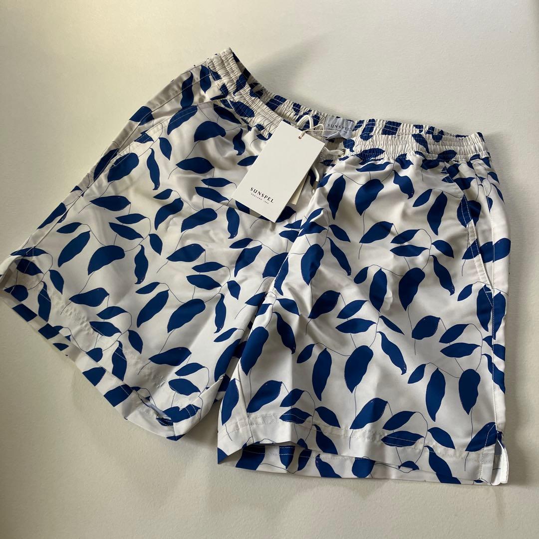 新品　SUNSPEL メンズ　スイムウェア　 Mサイズ　収納ポーチ付き