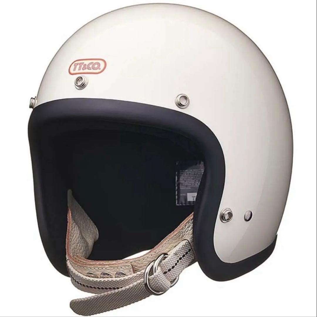 tt&co ヘルメット　スーパーマグナム　アイボリー　ハーレー　Lサイズ