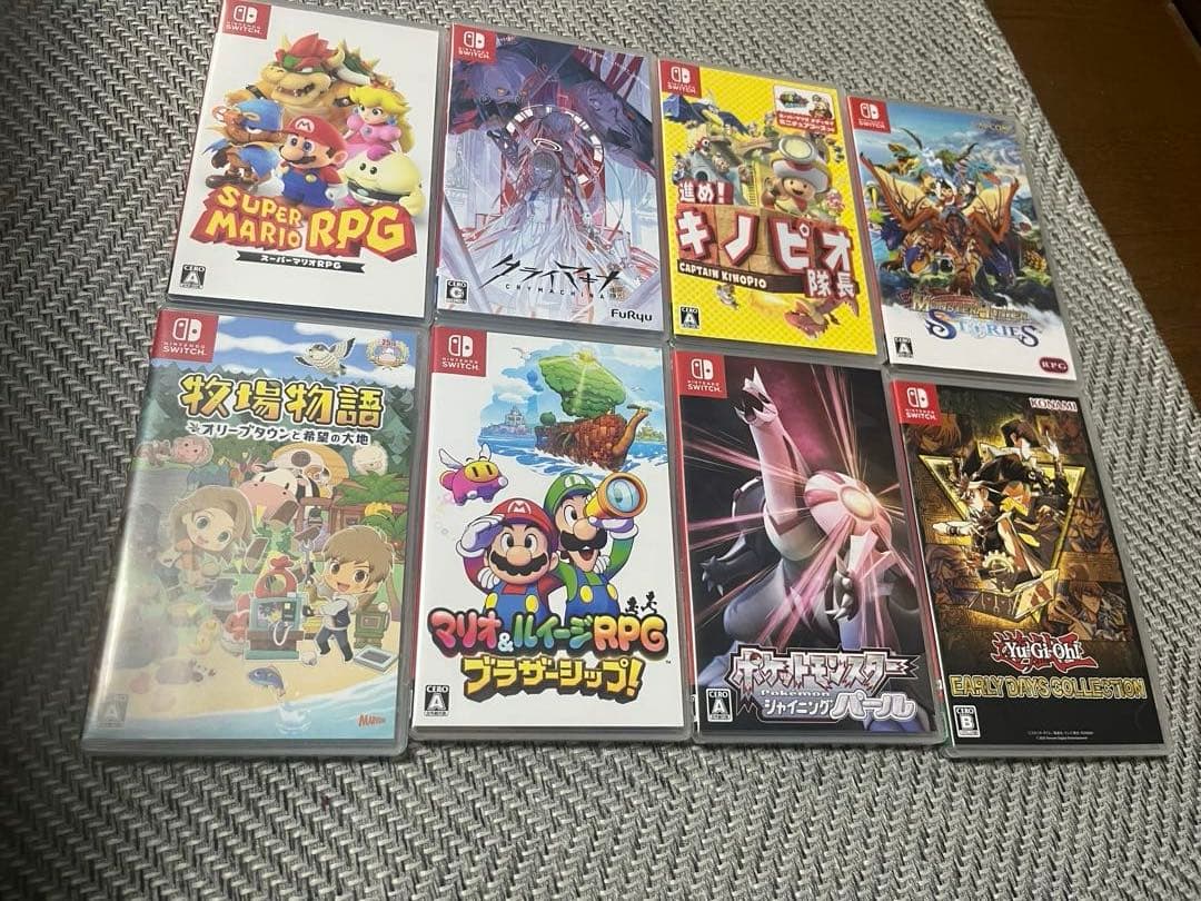 switch ソフト　まとめ　8本　バラ売り❌