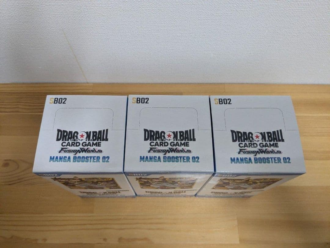 ドラゴンボール マンガブースター3box テープ付き