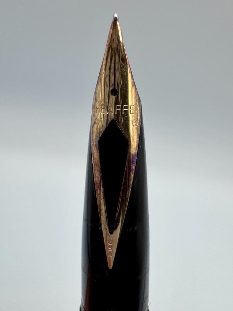 【SHEAFFER Targa】スターリングシルバー 万年筆 (14K金ペン先)