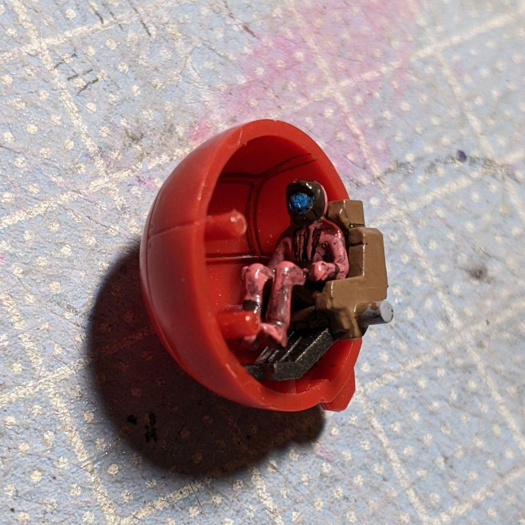 「やってみるさ!」ガンプラ完成品　1/100MG　リック・ディアス(クワトロ機)