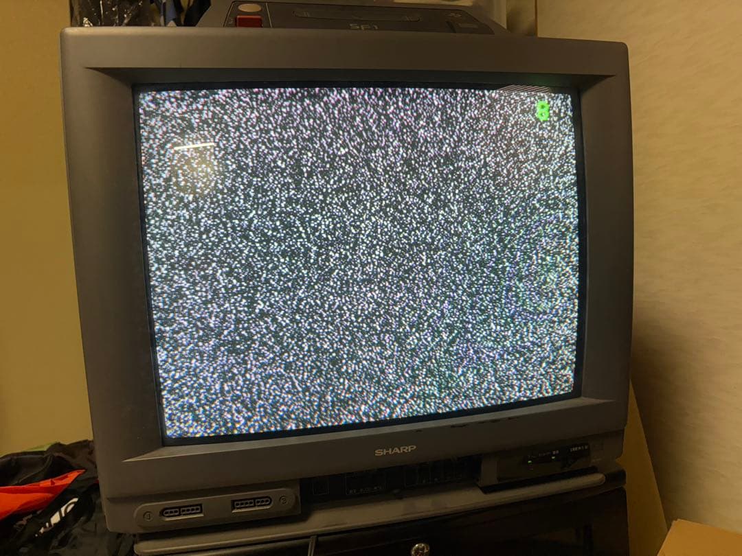 スーパーファミコン内臓型ブラウン管テレビ
