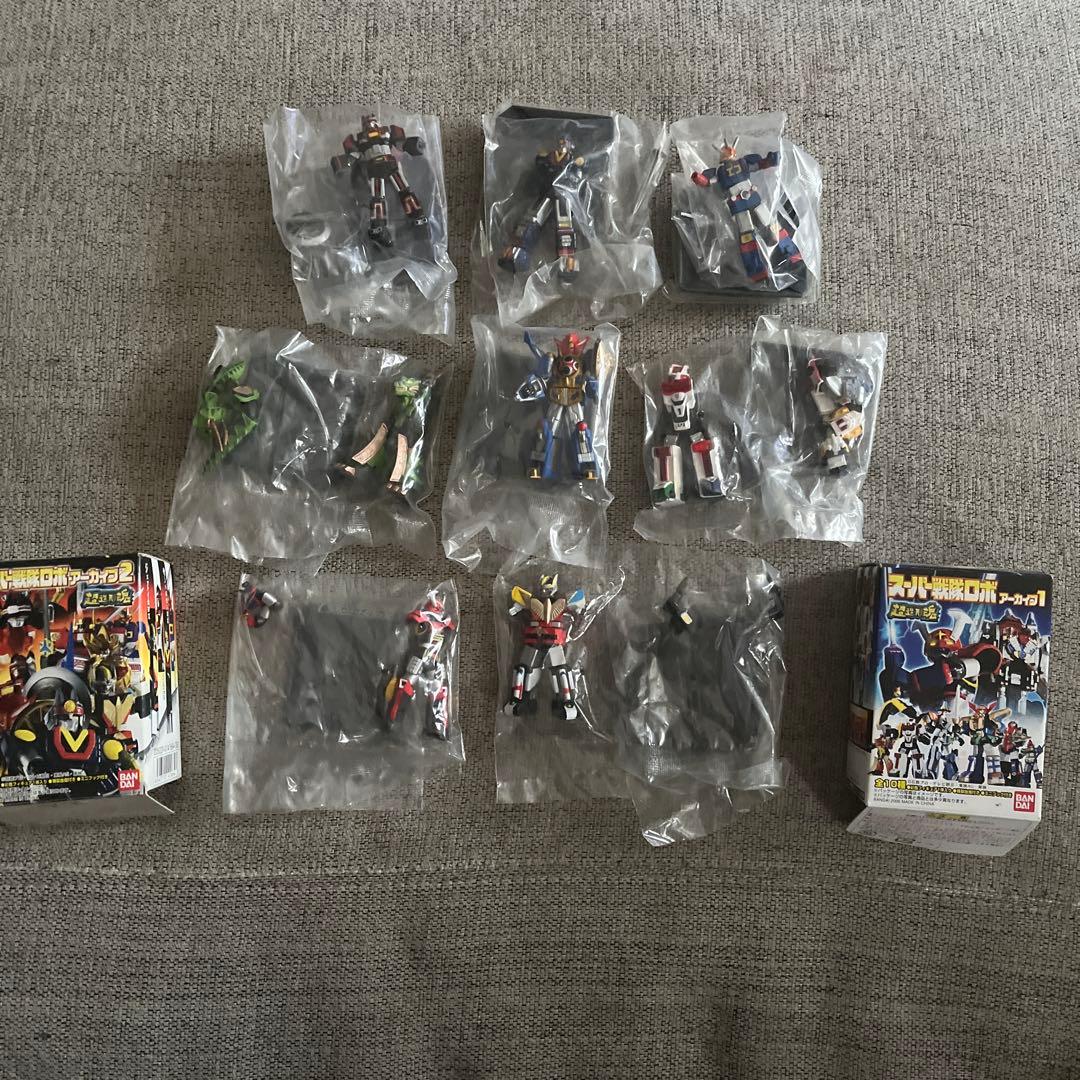 スーパー戦隊ロボアーカイブフィギュア セット 8体