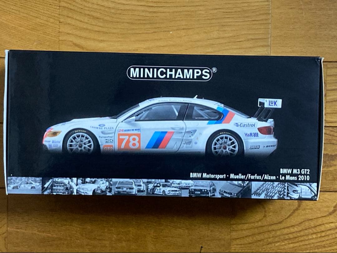 BMW M3 GT2 Le Mans 2010ミニカー 1/18