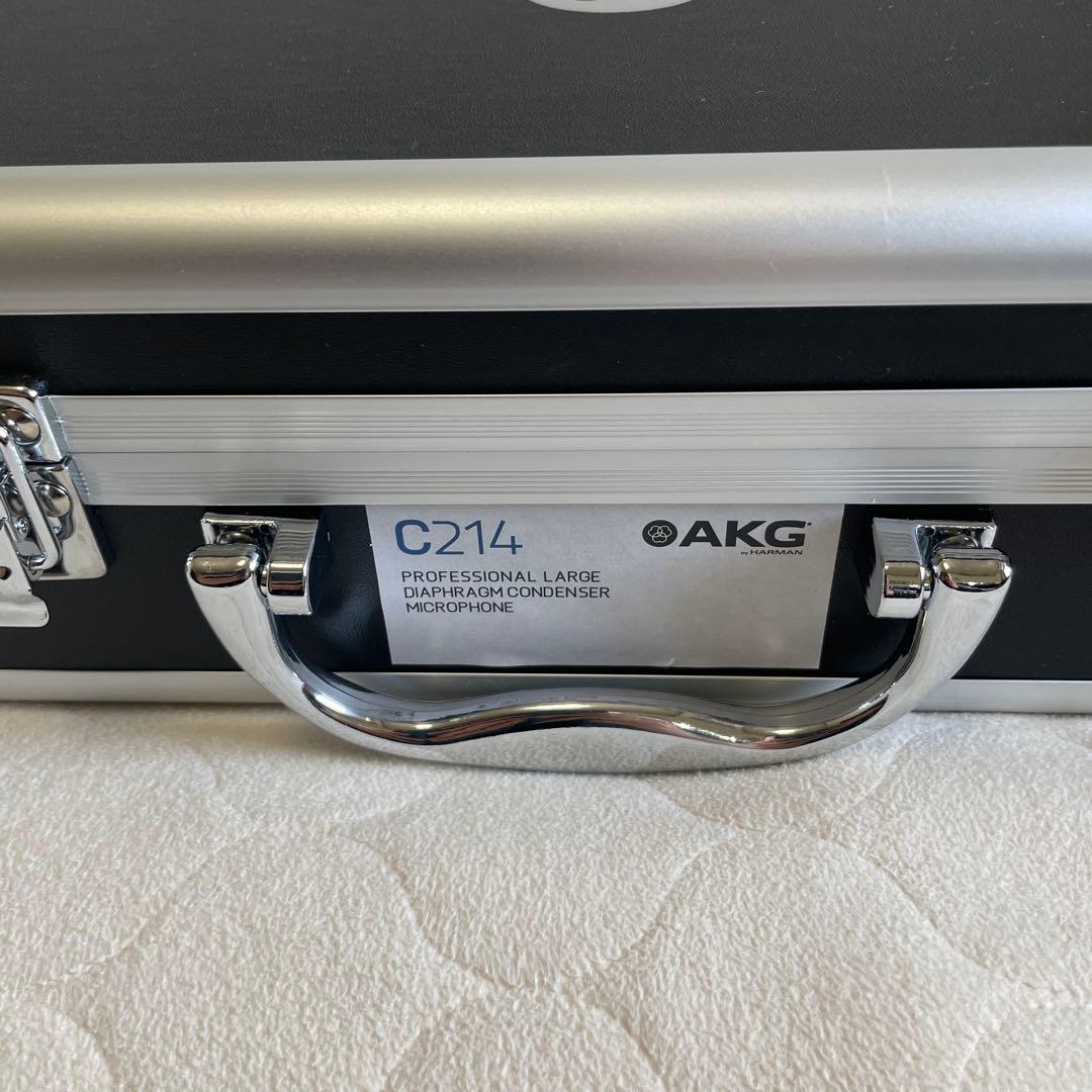 AKG C214 コンデンサーマイク 新品同様
