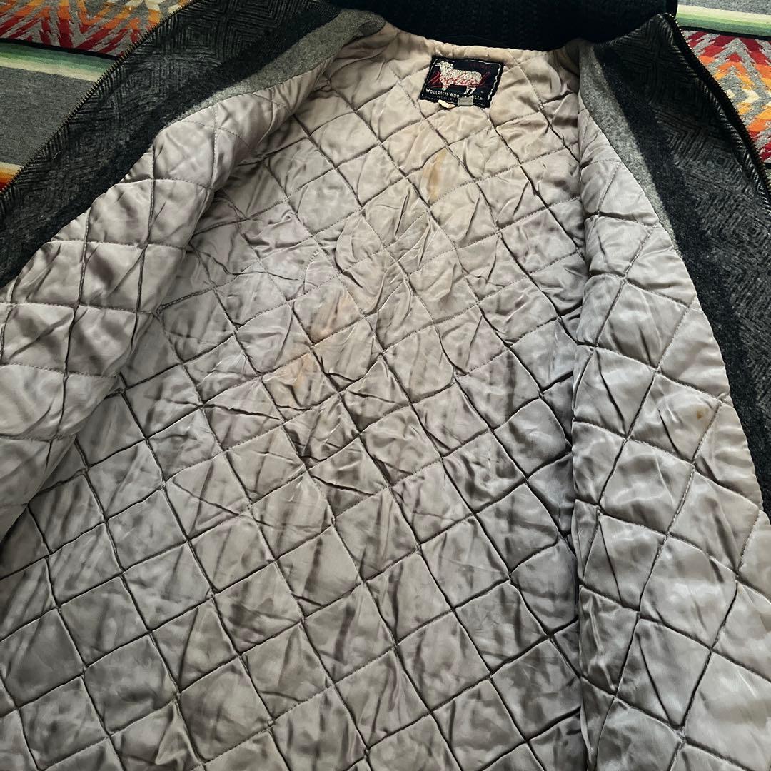 60s ウールリッチ ファラオコート ロカビリー カーコート 50s ギャバジン