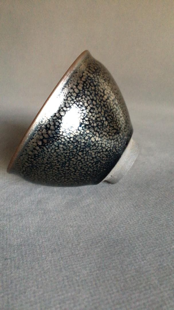 【龍風】建窯油滴天目小碗・油滴天目小杯・油滴盃・油滴杯・油滴天目盞