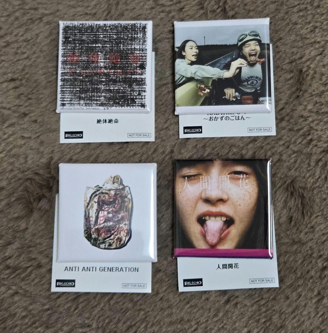 RADWIMPS　ビッグエコー　ジャケット　缶バッジ　4個セット