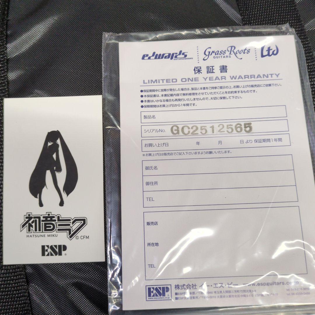 G-STREAM-Miku　初音ミク　Miku Blue　エレキギター