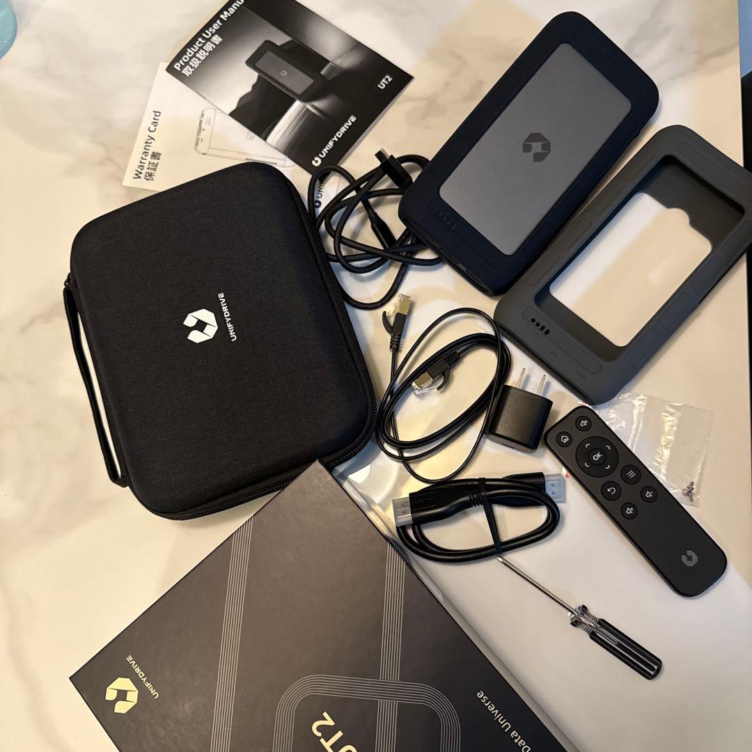 UnifyDrive UT2 ポータブルNAS ユニファイドライブ