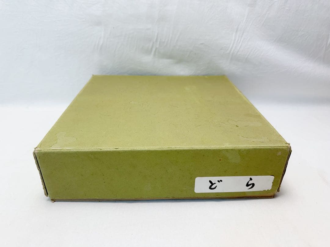 未使用 茶道具 銅鑼 桴付 仏教歌舞伎打楽器 鐘鳴物 重さ約1.3kg 元箱