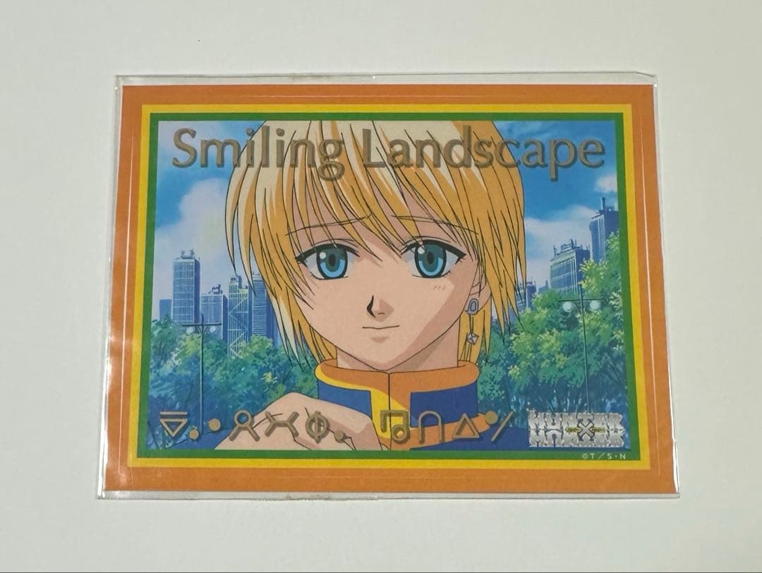 ハンターハンター HUNTER×HUNTER トラベルステッカー　クラピカ