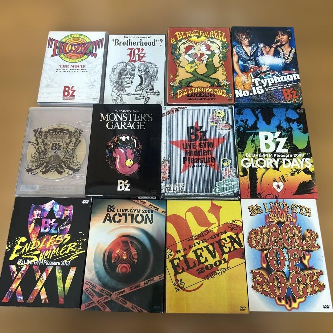 B’z LIVE DVD 全12本セット　まとめ売り