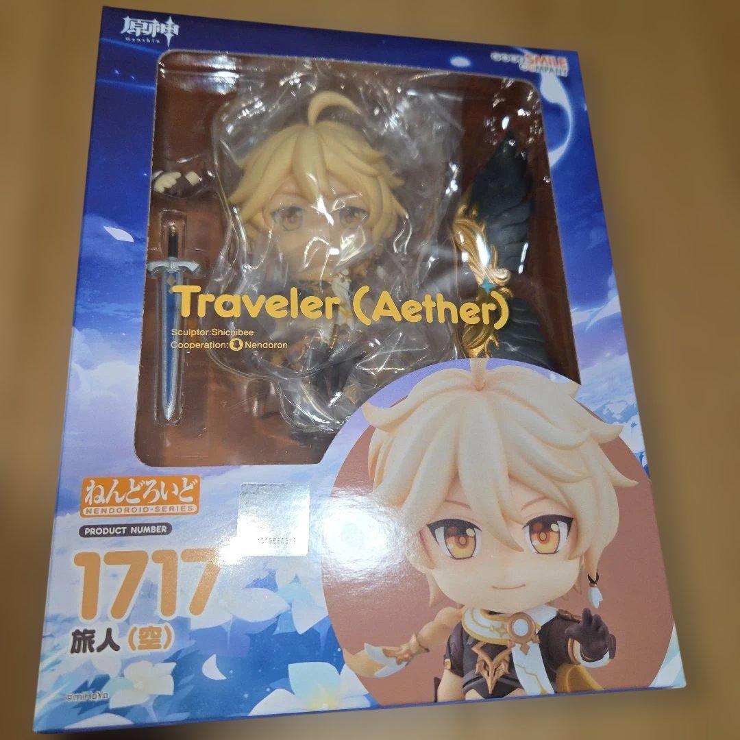 原神 ねんどろいど　旅人　空　蛍 新品未開封