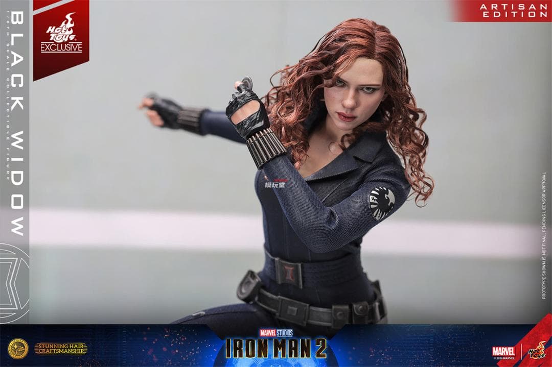 ホットトイズ1/6アルチザン ブラック・ウィドウ ボーナス付 MMS757AEB