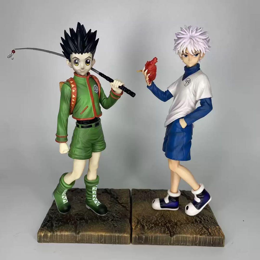 ハンターハンター　ゴン　キルア　高さ27cm 海外フィギュア