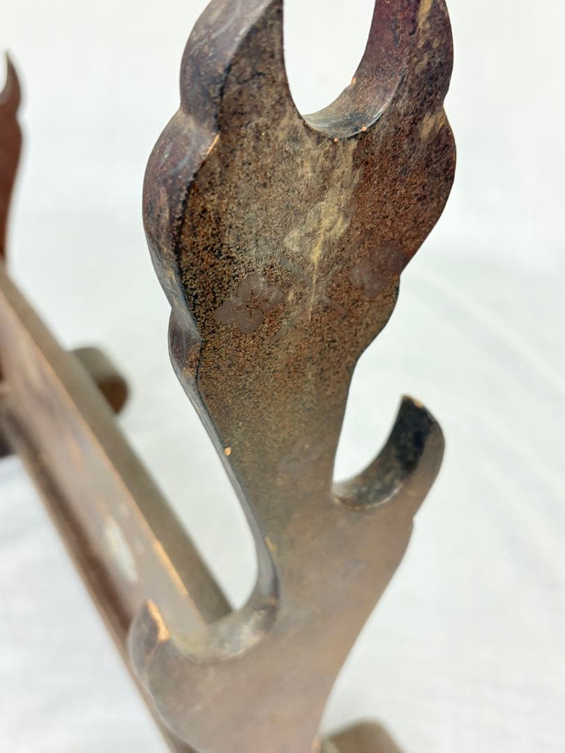 刀掛け 3本掛け 刀置き 武具 三本掛け 螺鈿