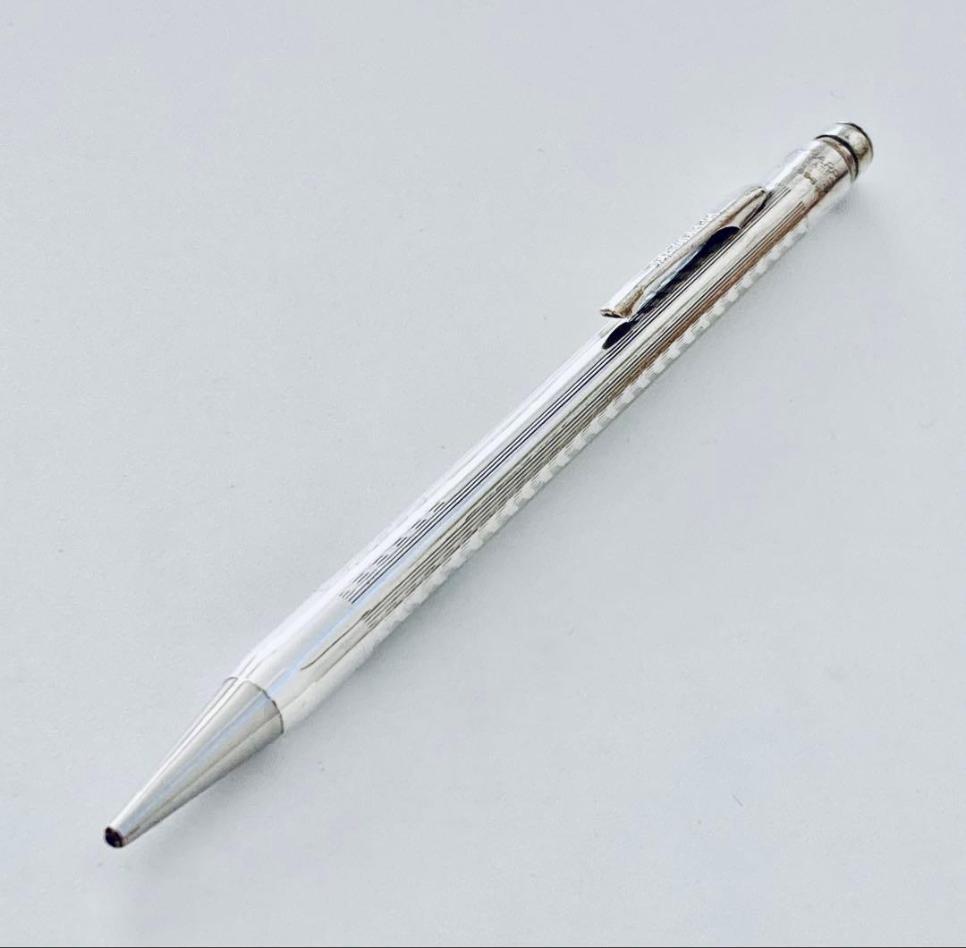 英国製◆エバーシャープ シャープペンシル 銀張り EVERSHARP 激レア！