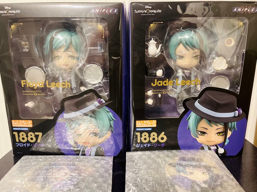 【新品未開封】特典付き　ねんどろいど　ツイステ　フロイド　ジェイド