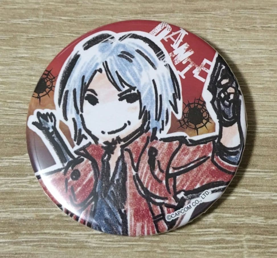 デビルメイクライ　グラフアート　缶バッジ　ダンテ　②