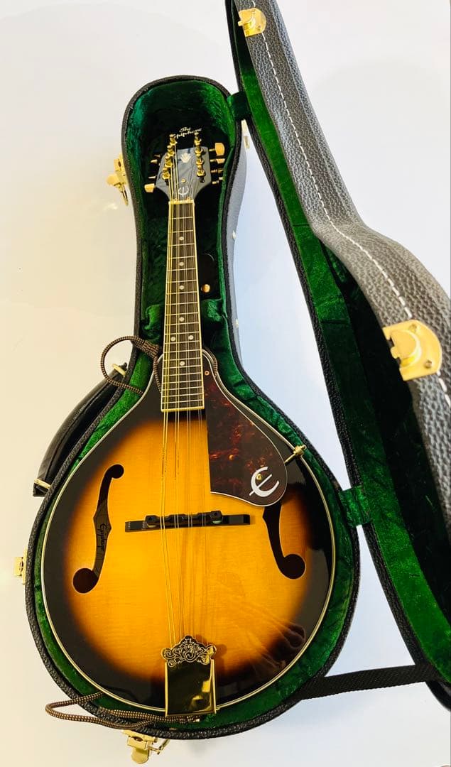 美品　Epiphone エピフォン フラットマンドリン MM-30 VS