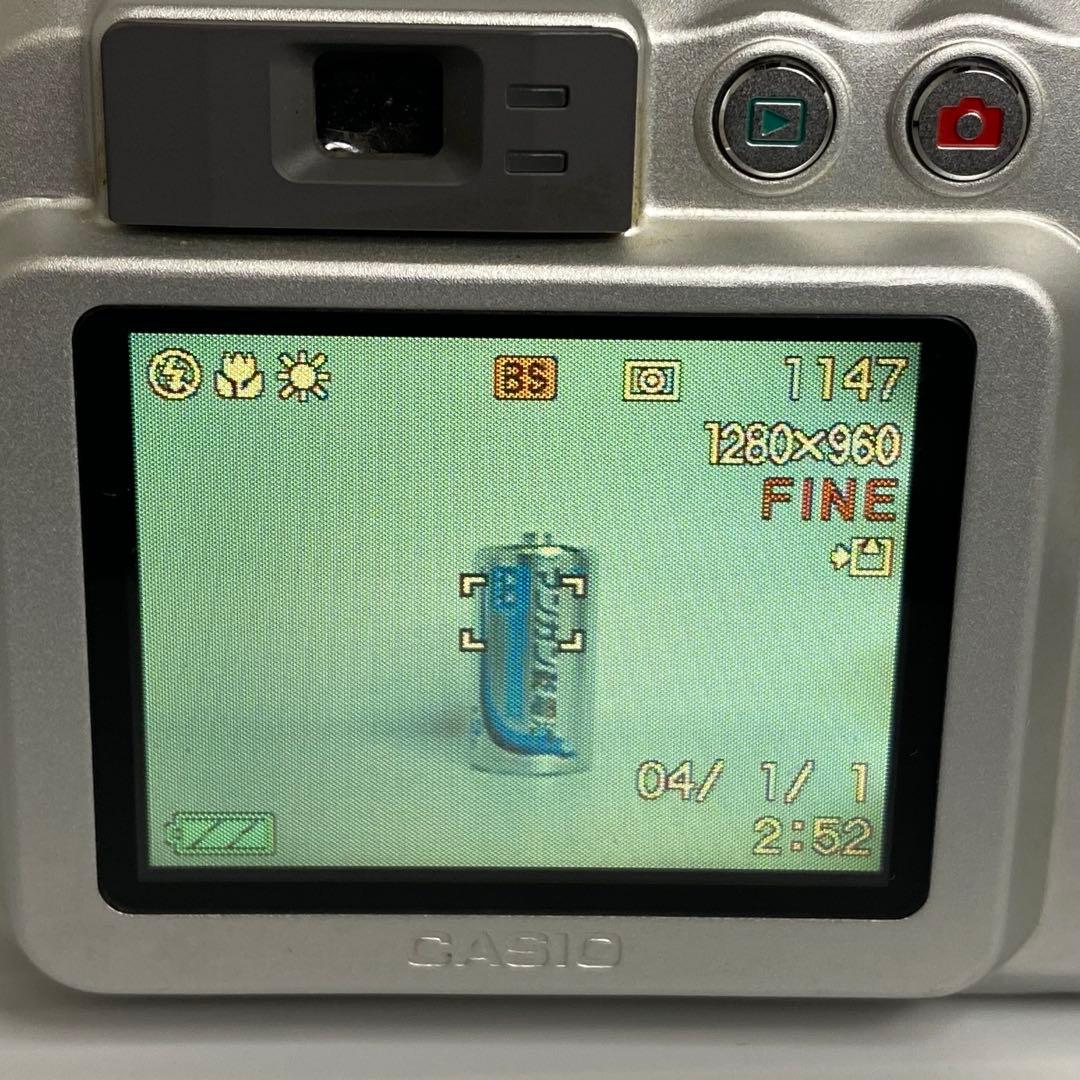 【動作品】CASIO デジタルカメラ QV-R51