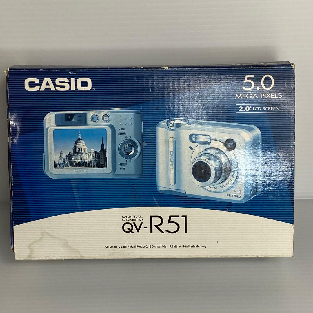 【動作品】CASIO デジタルカメラ QV-R51