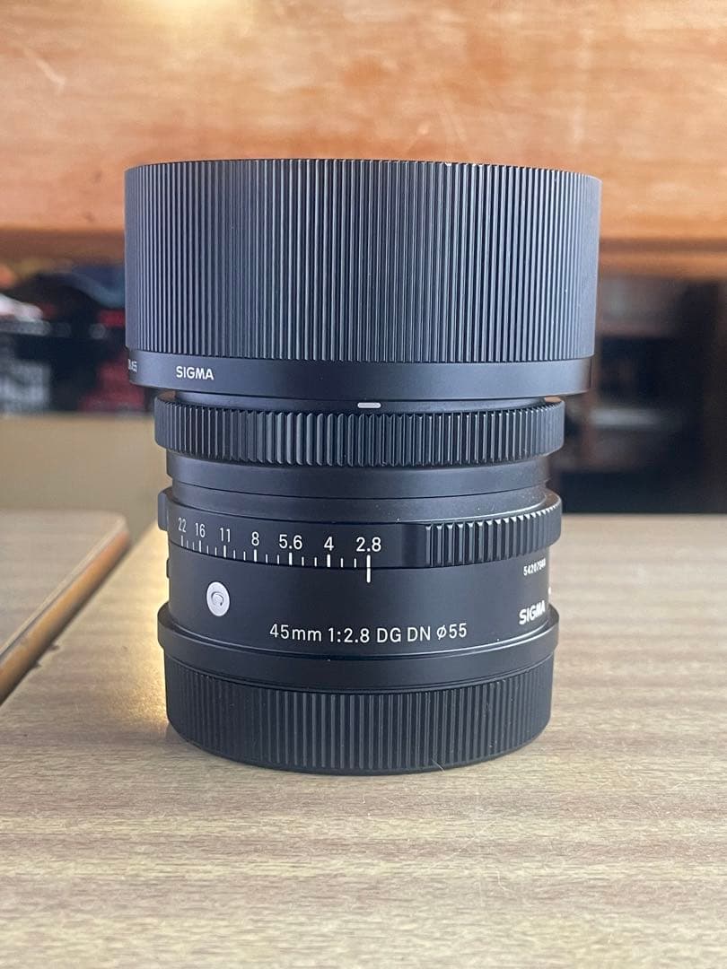 SIGMA 45mm F2.8 DG DN + Black Mist Lマウント