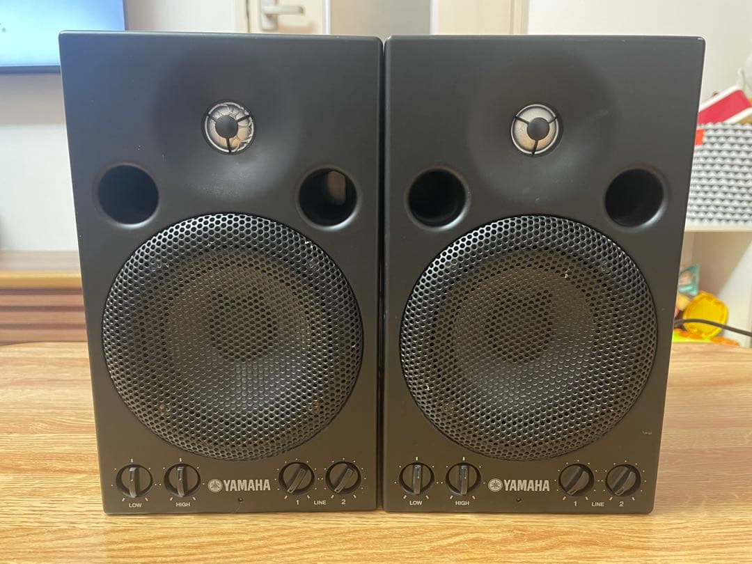 YAMAHA MSP3スタジオモニタースピーカー ブラック