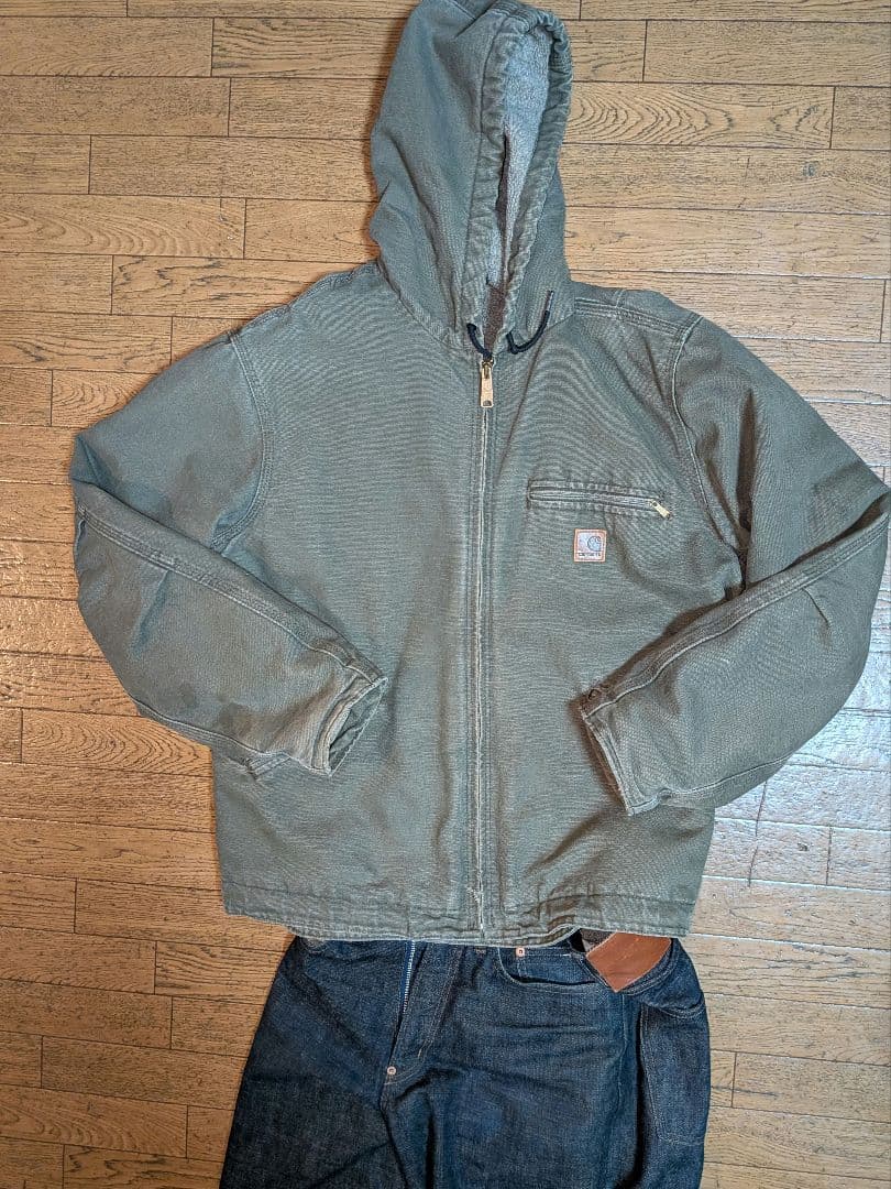 破格！！！​【希少カラー】Carhartt　00s ジャケット M 裏ボア