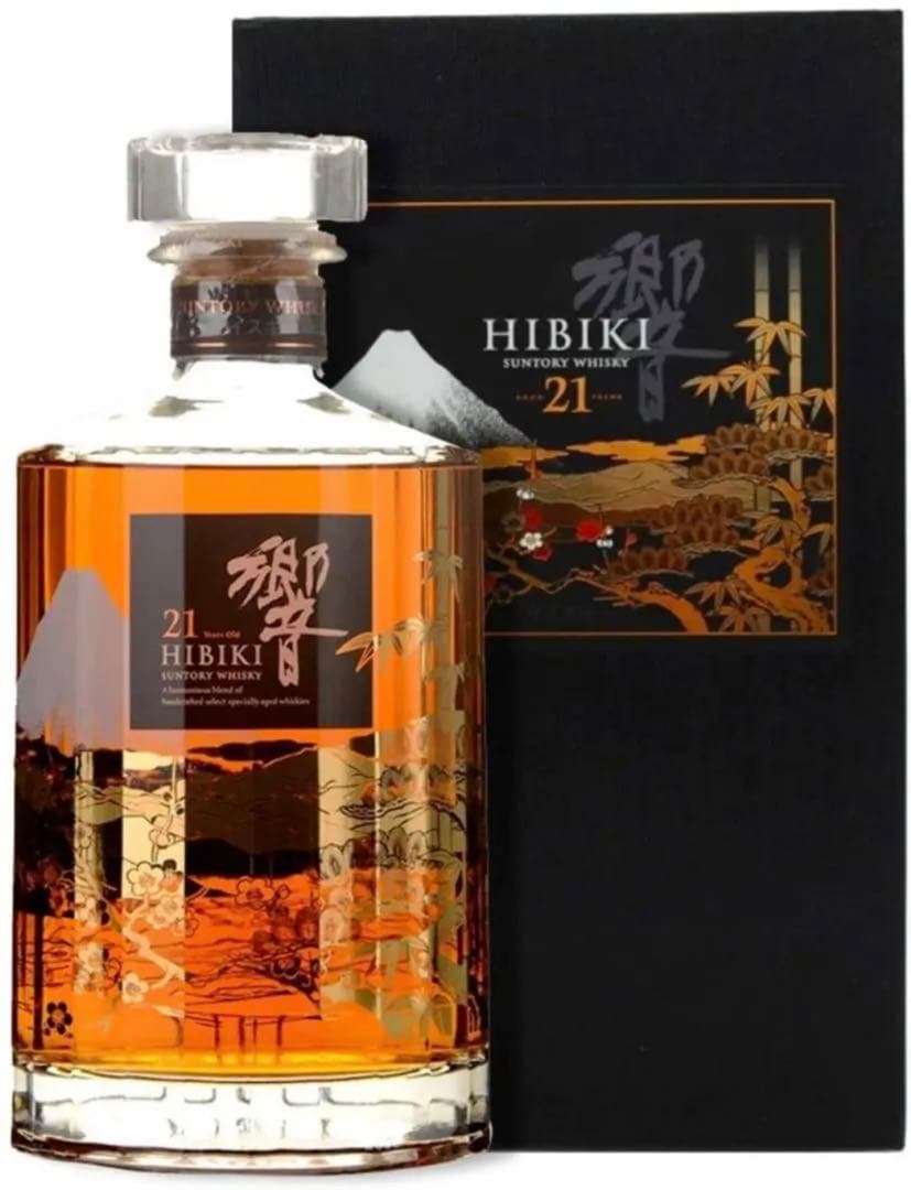 サントリー ウイスキー 響21年 700ml 意匠ボトル〈花鳥風月〉限定品