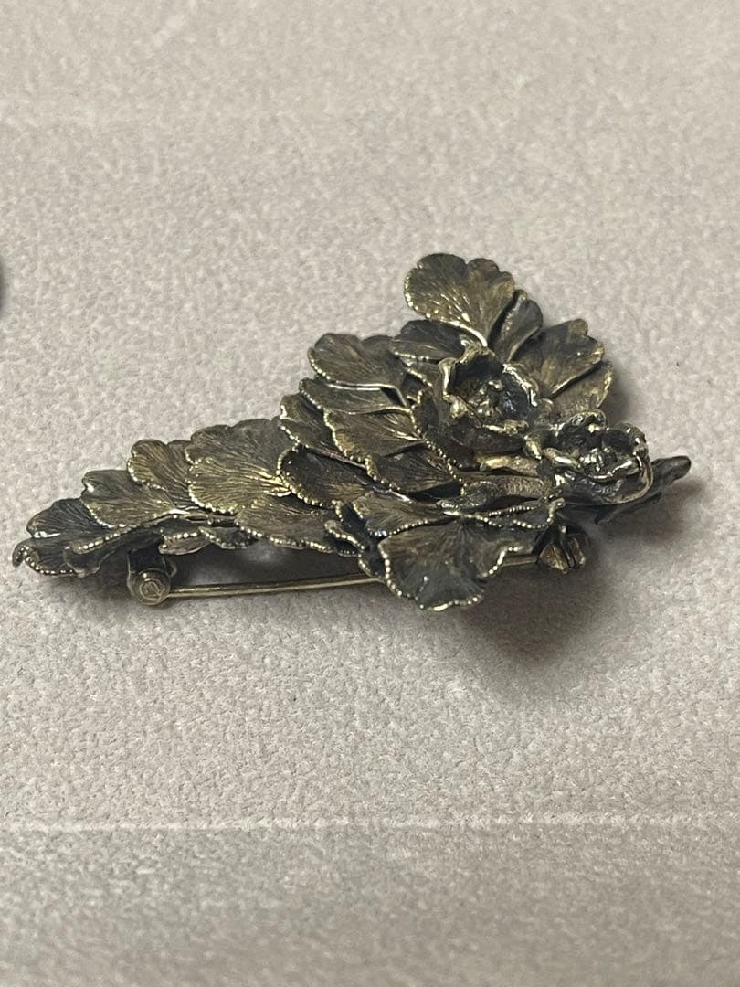 FLORA DANICA EGGERT フローラダニカヴィンテージリーフブローチ