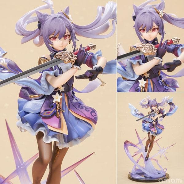 【新品未開封・特典付】原神 刻晴 疾雷快雨Ver. 1/7（国内正規品）