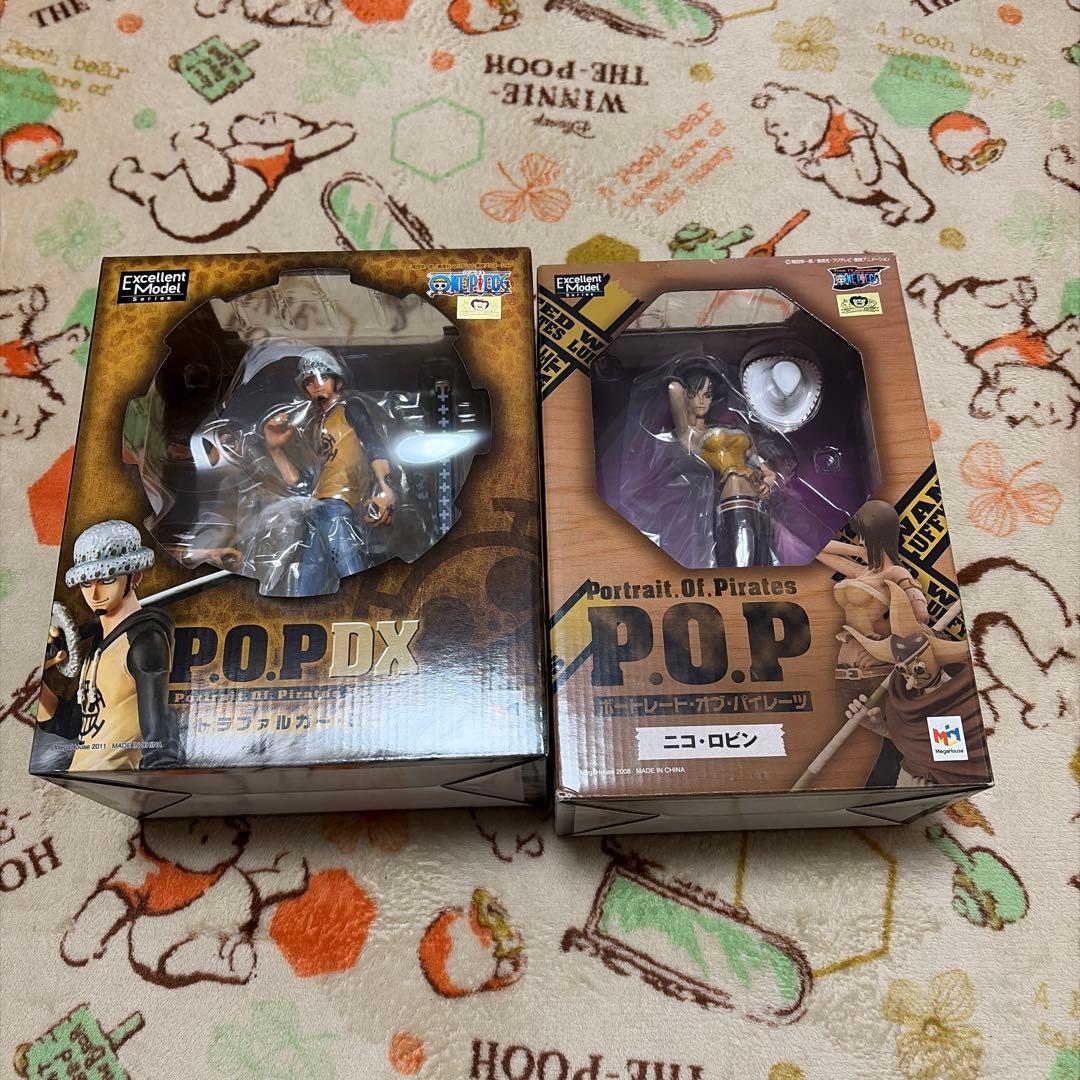 未開封 ワンピース POP ロー ロビン 2体