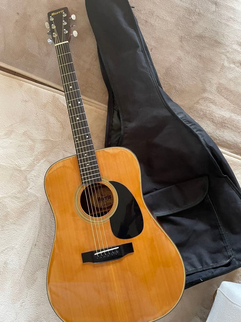 ☆モーリス　アコースティックギター　W-18　ソフトケース付き　Morris
